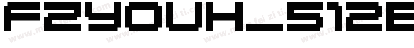 FZYOUH_512B GB1-4字体转换